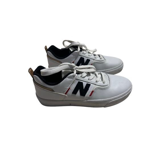 New Balance Other - New Balance Numeric Jamie Foy 306 Sneakers Kids Size 2.5 Leather White Lace Up